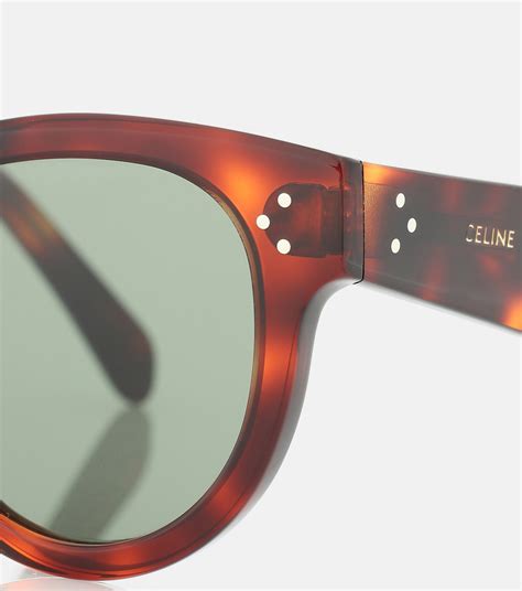 New audrey oversized sunglasses Celine Brown in Plastic